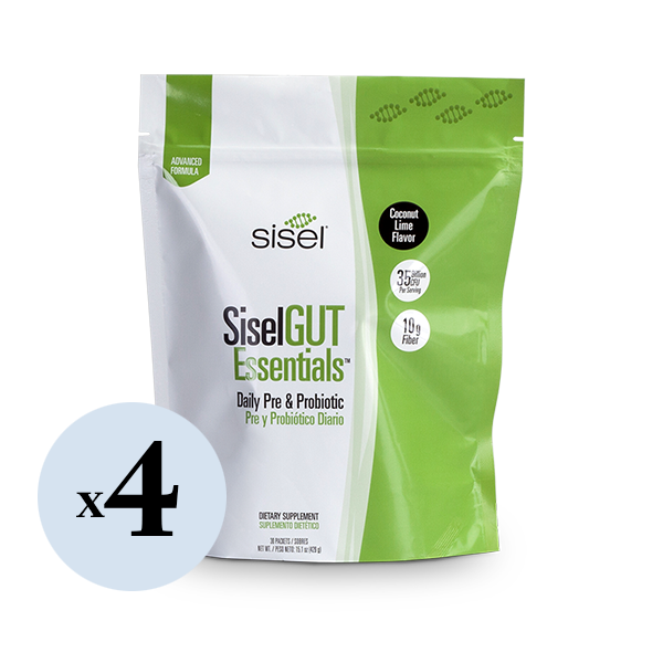 SiselGUT Essentials™ Daily Pre & Probiotic (4 Pack) - 