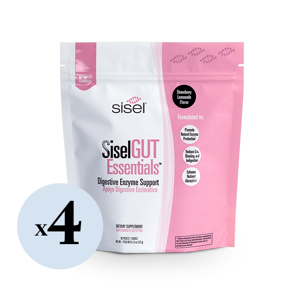 SiselGUT Essentials™ Digestive Enzyme Support (4 Pack) - 
