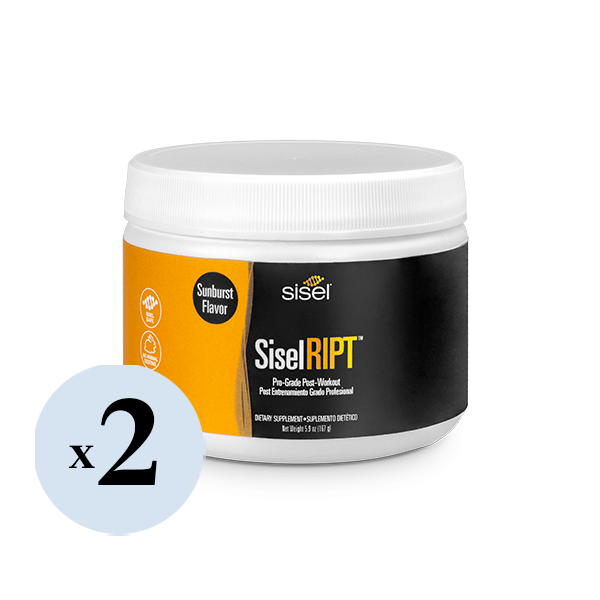 SiselRIPT™ Sunburst (2 Pack) - Pro-Grade Post-Workout