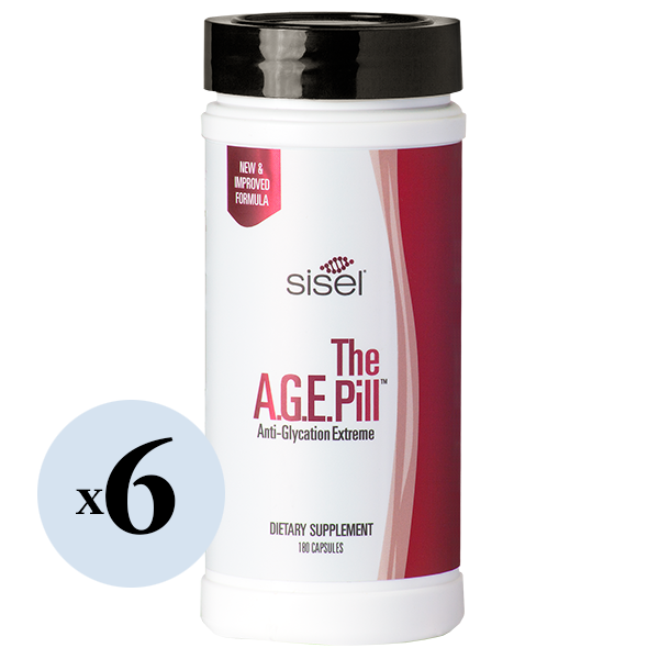 The A.G.E. Pill™ (6 Pack) - Anti-Glycation Extreme