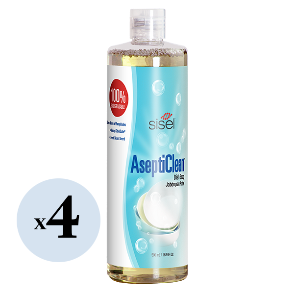 AseptiClean™ Dish Soap (4 Pack) - 