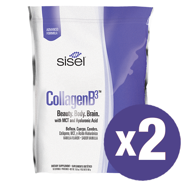 CollagenB3™ (2 Pack) - Beauty. Body. Brain. with MCT and Hyaluronic Acid