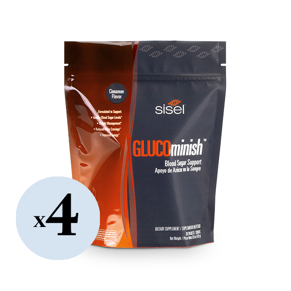 GLUCOminish™ (4 Pack) - Blood Sugar Support 