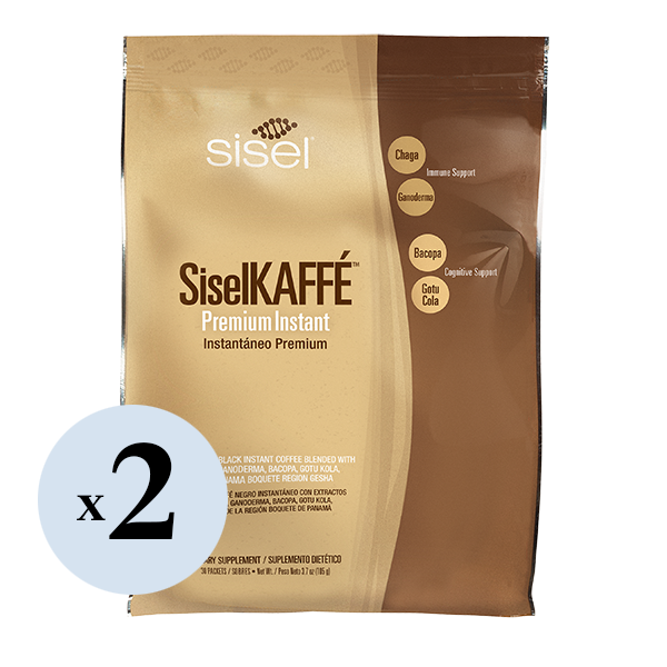SiselKAFFÉ™ Premium Instant Coffee (2 Pack) - 