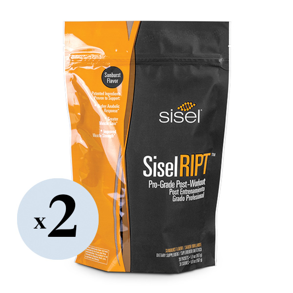 SiselRIPT™ Sunburst (2 Pack) - Pro-Grade Post-Workout