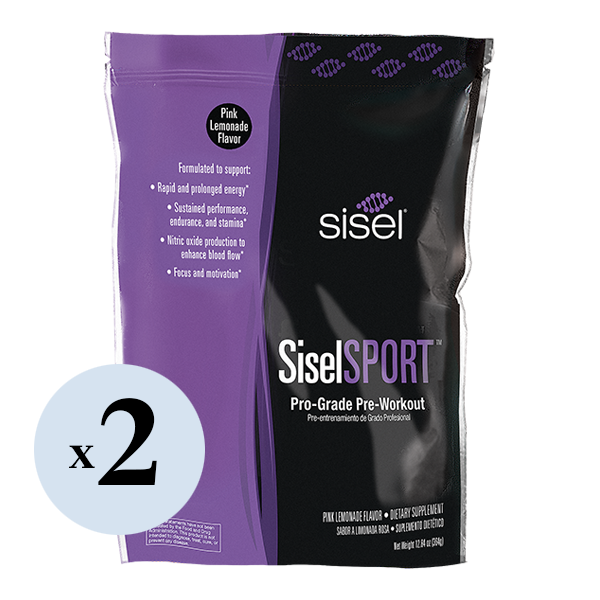 SiselSPORT™ Pink Lemonade (2 Pack) - Pro-Grade Pre-Workout