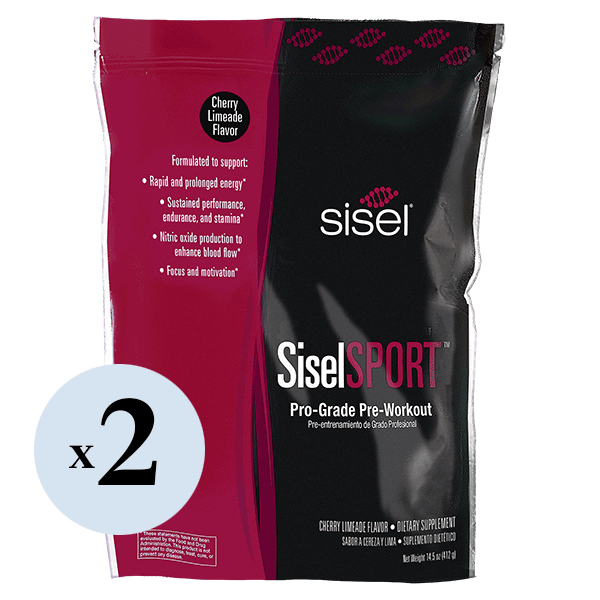 SiselSPORT™ Cherry Limeade (2 Pack) - Pro-Grade Pre-Workout