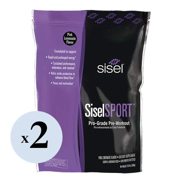 SiselSPORT™ Pink Lemonade (2 Pack) - Pro-Grade Pre-Workout