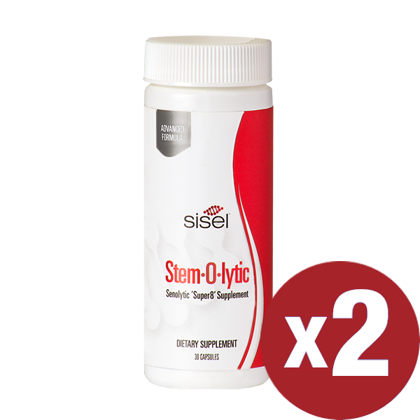Stem•O•lytic™ (2 Pack) - Senolytic 'Super 8' Supplement